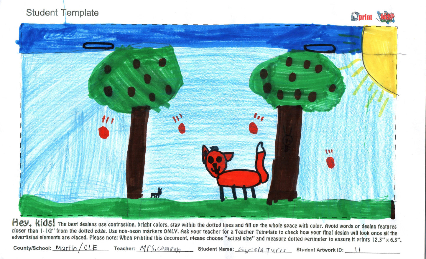 2023 - CRYSTAL LAKE ELEMENTARY - CAMERON