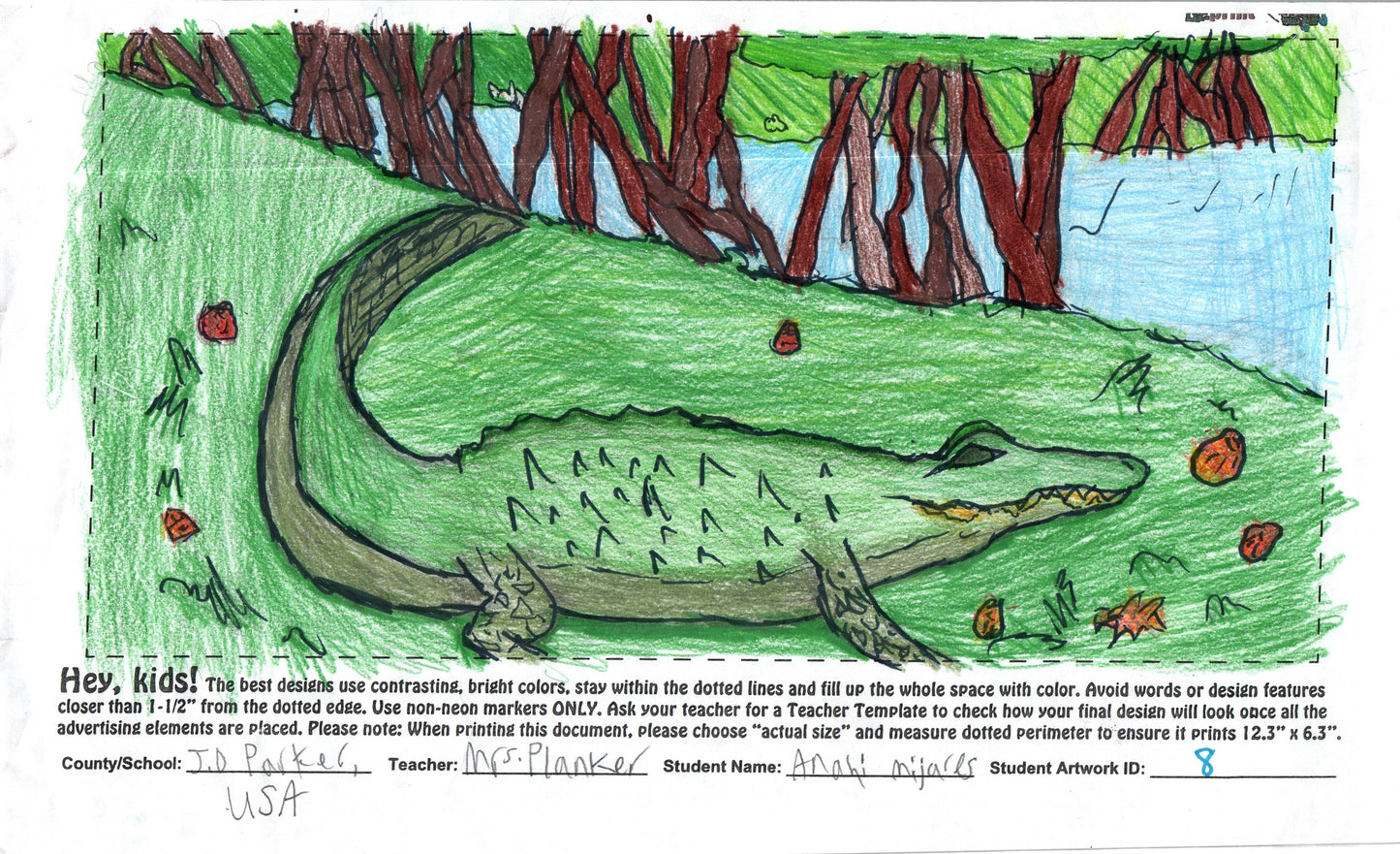 2025 - J.D. PARKER ELEMENTARY - PLANKER