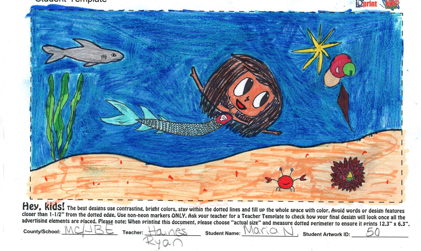 2020- "Tax Collector's Choice" Award - Jensen Beach Elementary - Ryan