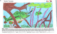 CATCH OF THE DAY - HAYDEN C. - 2021 AWARDS KIDS TAG ART